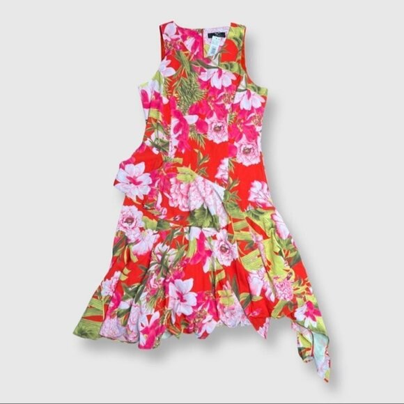 NWT Natori Passion Peony Dress size 2 - Picture 1 of 8